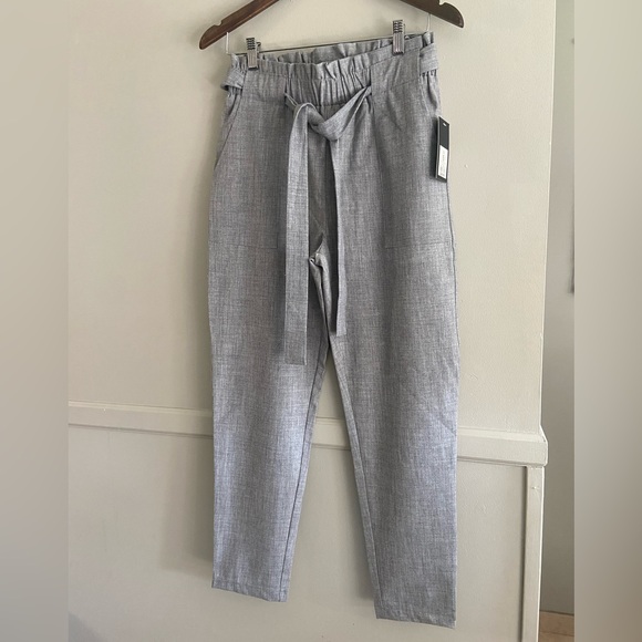 Streetwear Society Pants - 🌸 Streetwear Society 🌸 light grey belted pants